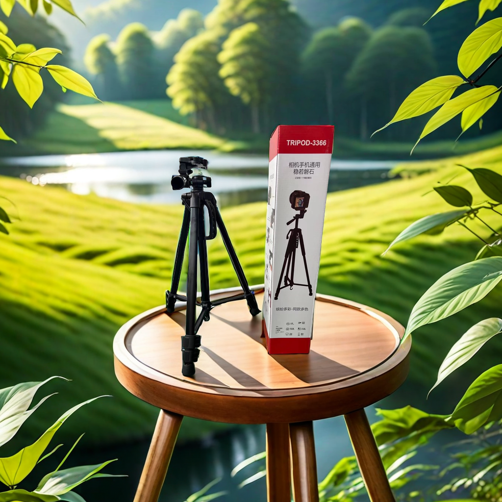 Wholesale of 3366 brand single-lens reflex camera tripods, dedicated for mobile phone live streaming photography, fishing lamp stands, stable brackets, and live streaming equipment brackets Specification image