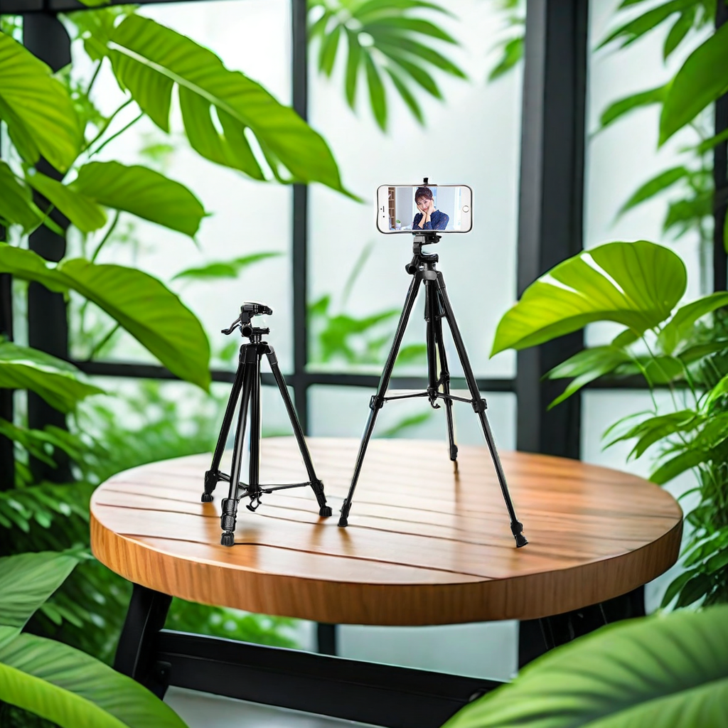 Wholesale of 3366 brand single-lens reflex camera tripods, dedicated for mobile phone live streaming photography, fishing lamp stands, stable brackets, and live streaming equipment brackets Item Picture