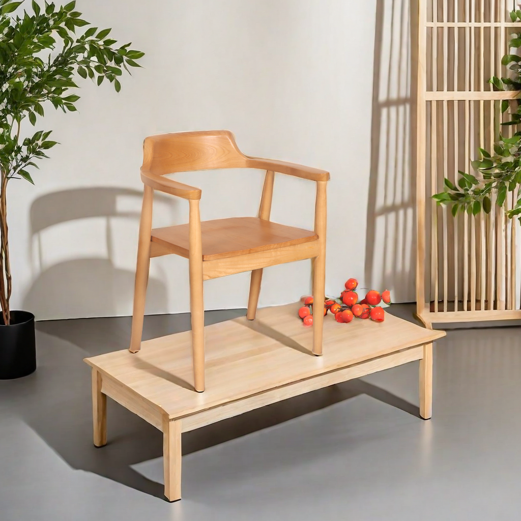 Nordic Star solid wood dining chairs, coffee shop dining chairs, backrests, armchairs, conference and negotiation chairs, seat boards, Hiroshima chairs