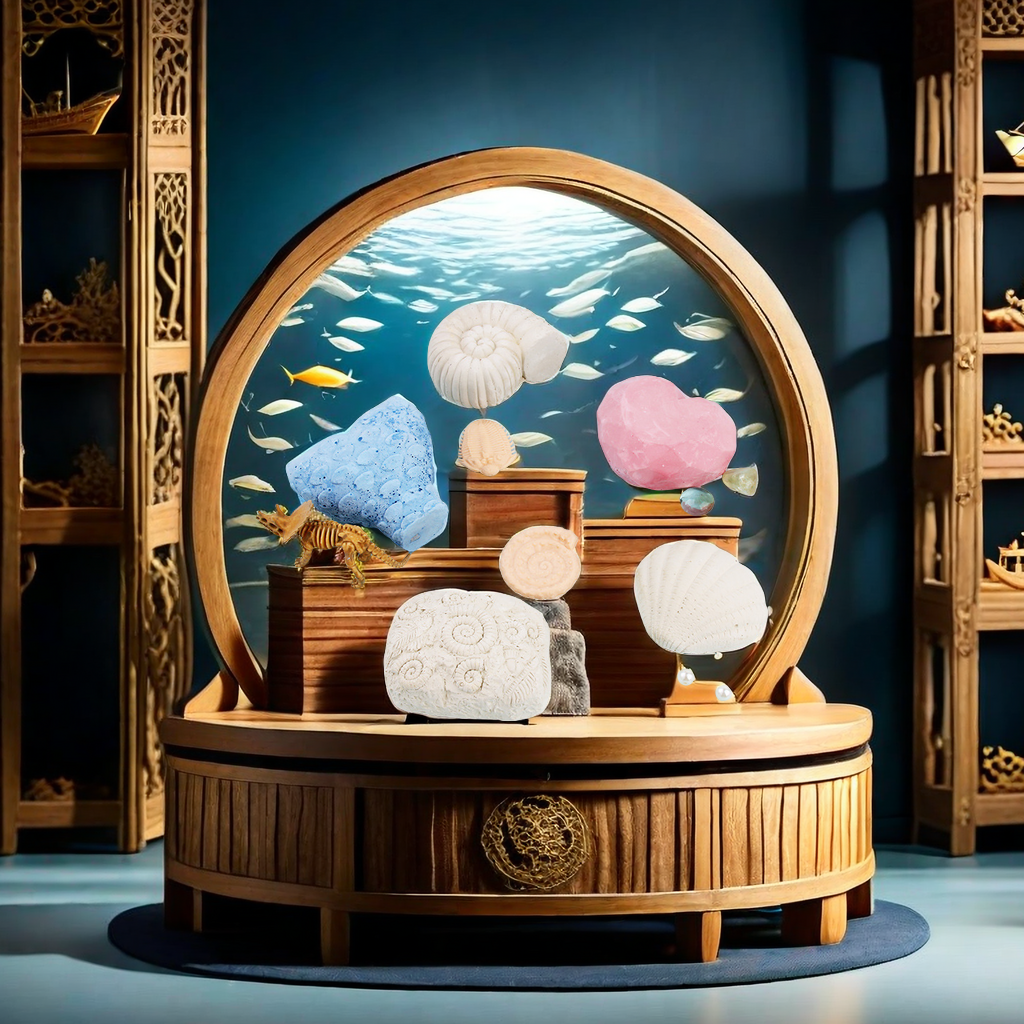 "Sea King Children's Science Archaeology Set Toy Fossil Digging DIY Treasure Blind Box 6,859 Pieces Parent-Child Interaction to enhance Exploration ability. Application Scenario