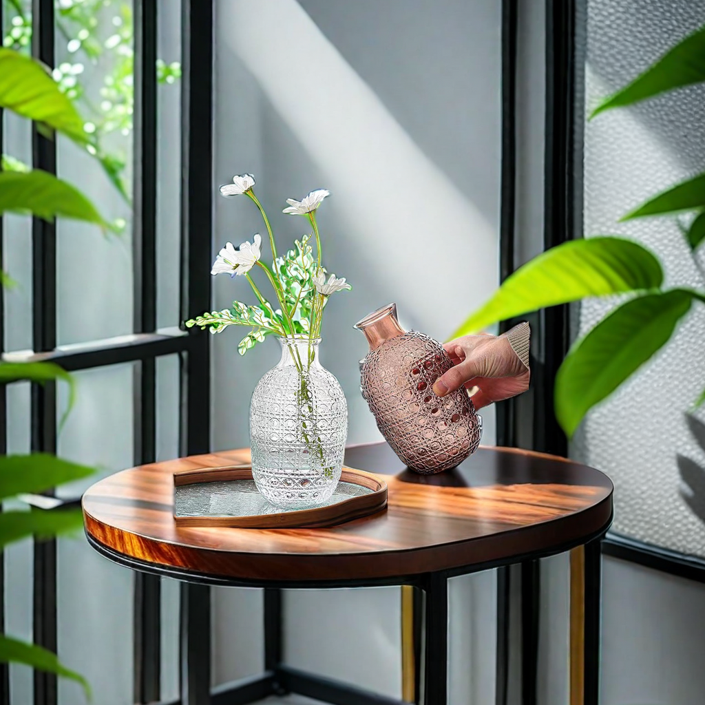 跨境新品 欧式风格 玻璃花瓶 ins风格 客厅桌面水养 插花瓶 创意装饰花瓶 水培摆设 其他分类