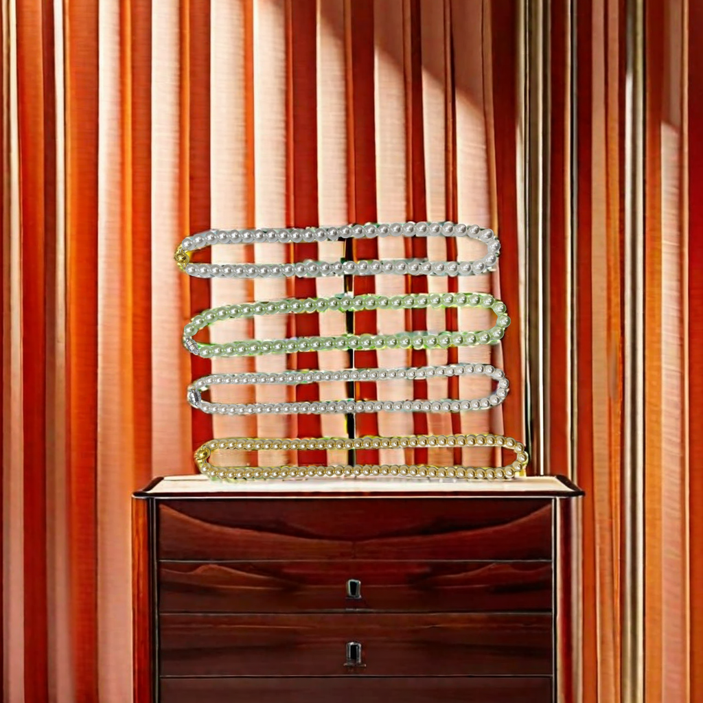 白羊座专属四叶草耳环 锆石爪链手链套装 棉花娃娃配饰 时尚精致女士首饰礼盒装