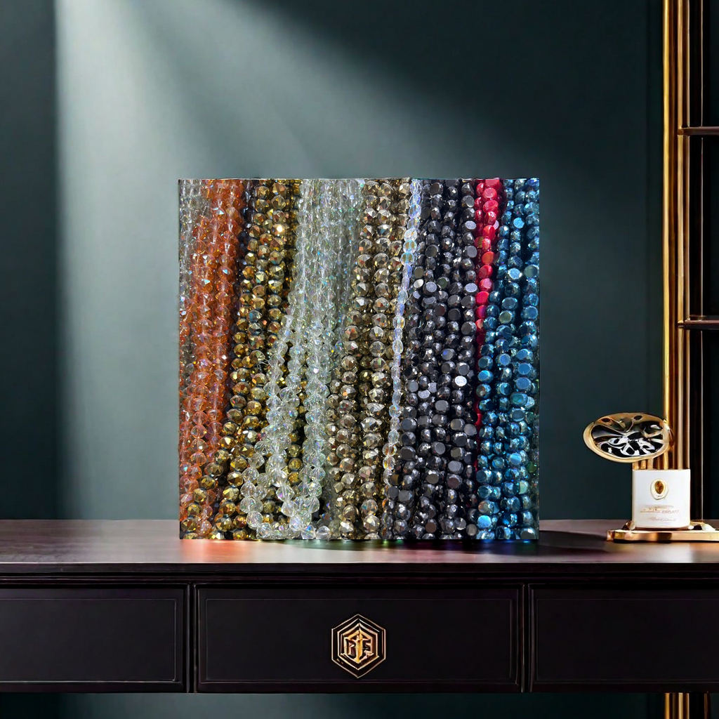 镭射纸白底实物图