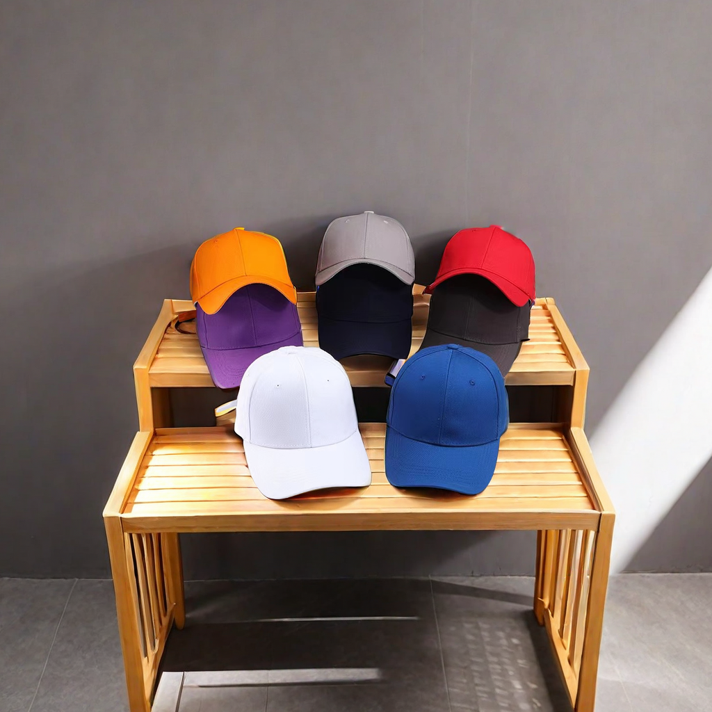 Plain cotton baseball caps for men and women in solid colors, simple, fashionable and versatile for export. DIY baseball caps with embroidered logos. 3977 types of sun protection, breathable and casual hats