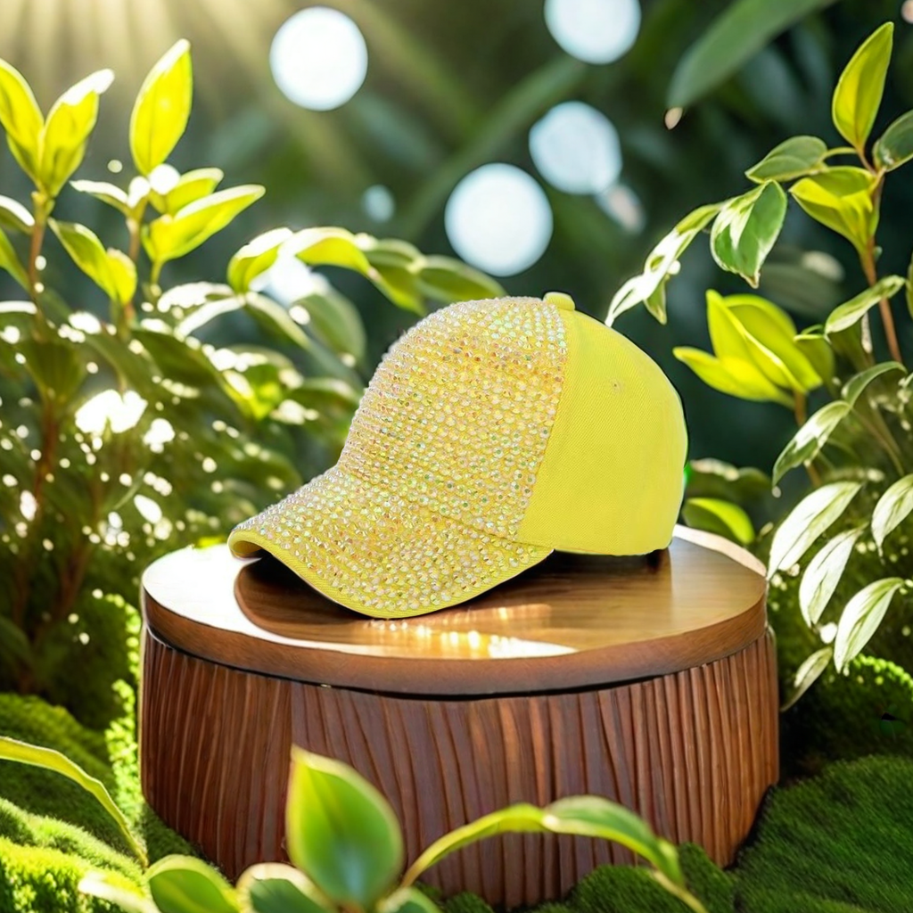 The new cross-border 3977 diamond-encrusted design baseball cap is suitable for both men and women, providing shade and sun protection. It is a fashionable adult cap that is cute and versatile Item Picture
