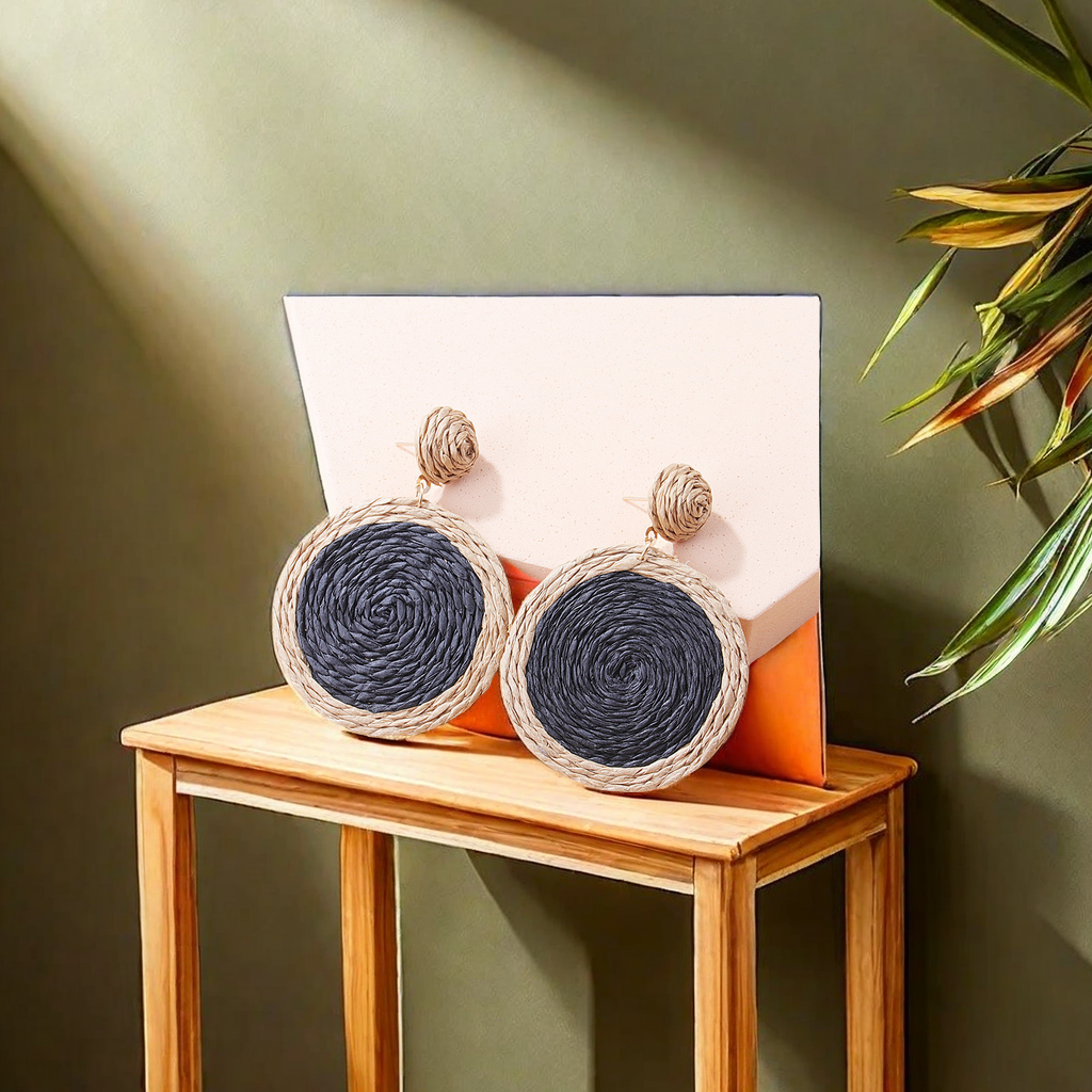 小叶子棒棒糖树脂耳夹款耳饰 女孩爱心花瓶首饰品 温馨甜美风格饰品细节图