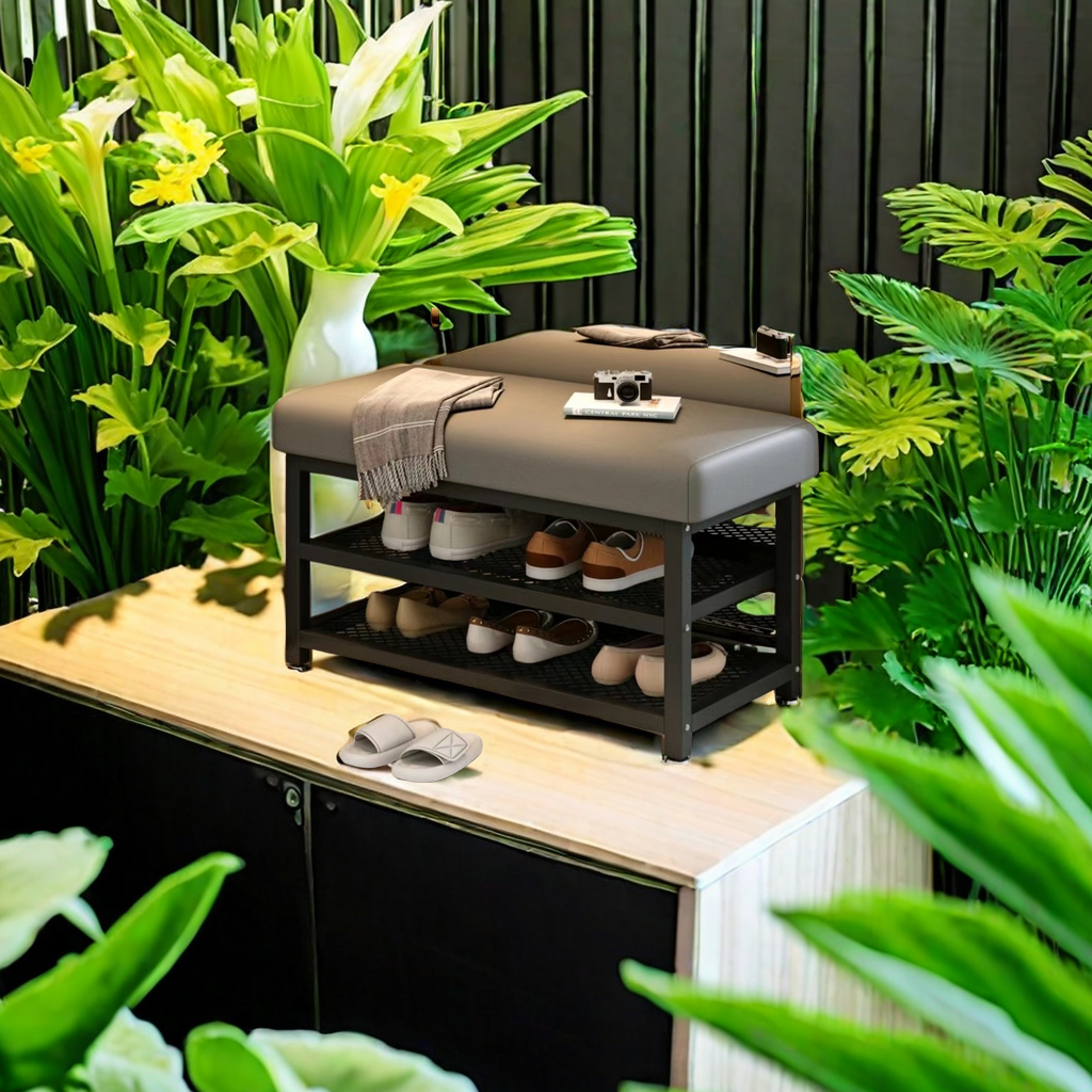 Children's Wooden Horse Shoe Stool Baby Toy Plastic Stool Pet Cat With Nest Stool Safe Durable Comfortable Cute Design Specification drawing