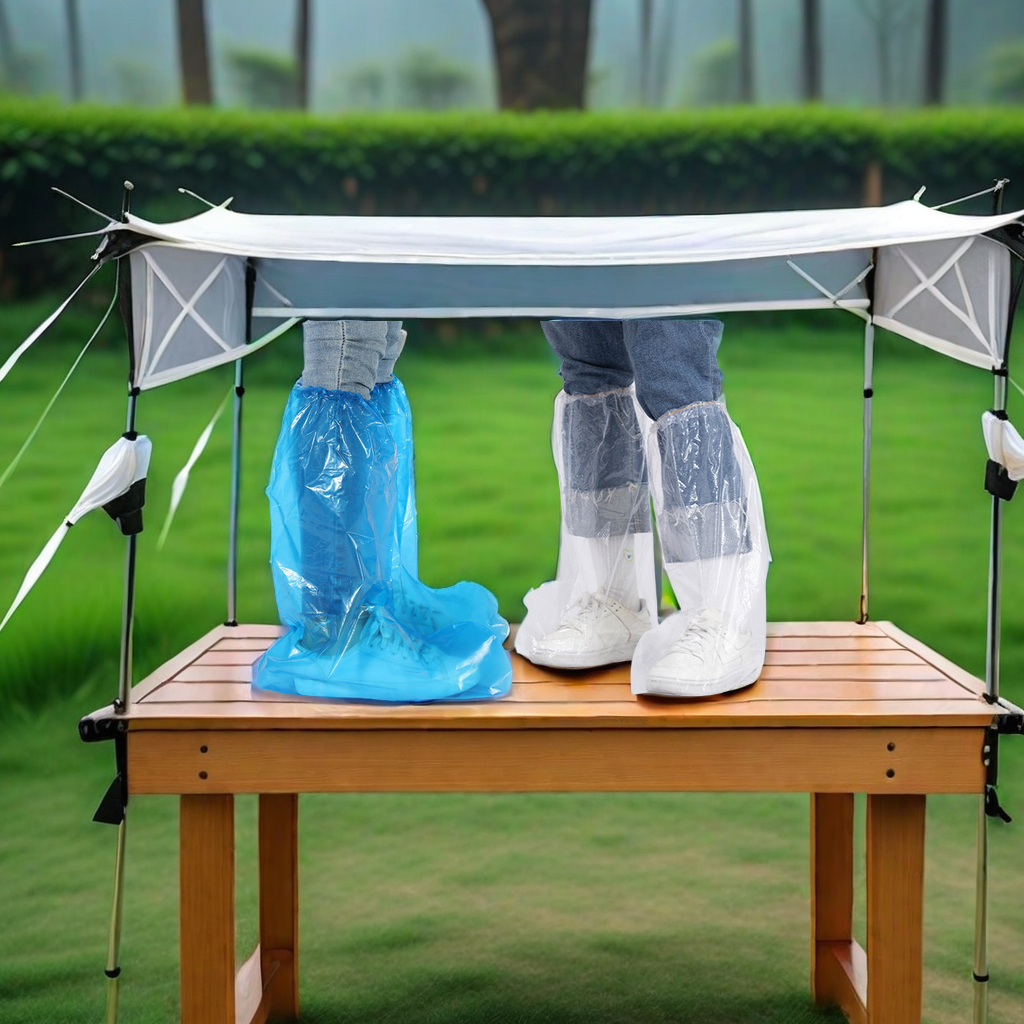 防雨鞋套实物图