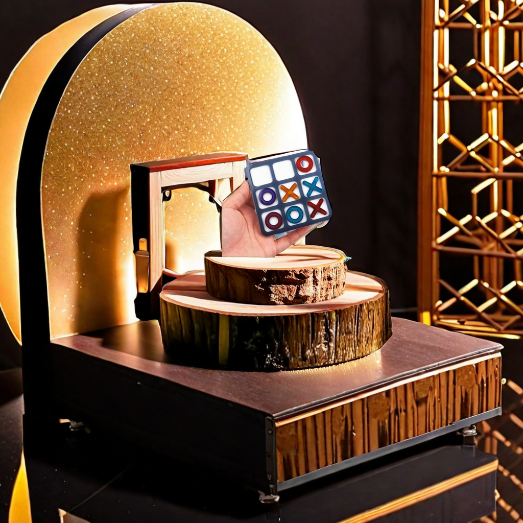 瑞禾品牌DIY滴胶树脂镜面硅胶模具 井字棋OX棋专用 手工艺品制作工艺品精选 镜面光滑质感 跳舞毯互动游戏体验 梳妆台手工制作 收纳盒精心设计