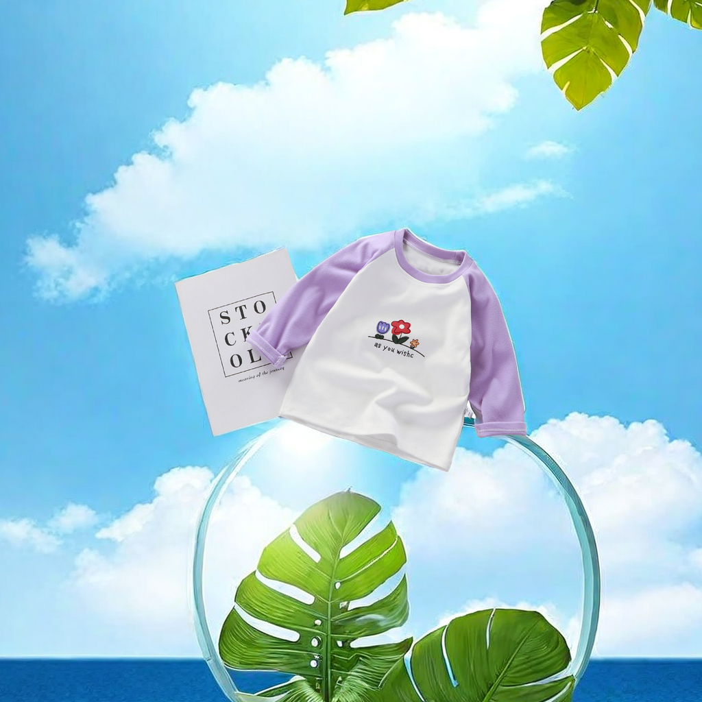 儿童打底衫长产品图