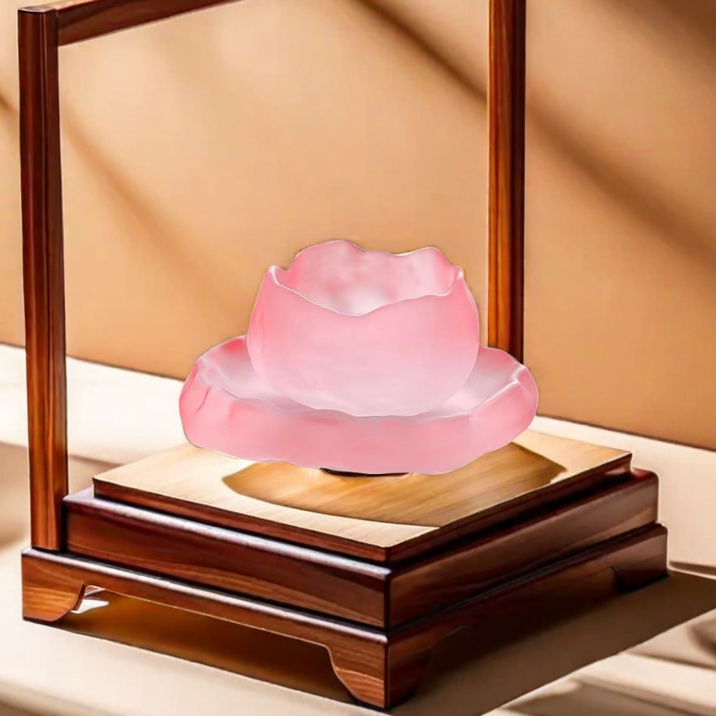 INS First Snow Glass Tea Cups with high appearance standards, Japanese snow release cups, transparent frosted tea tasting cups, handcrafted glass Shangshen cups, and other selected categories Item Picture