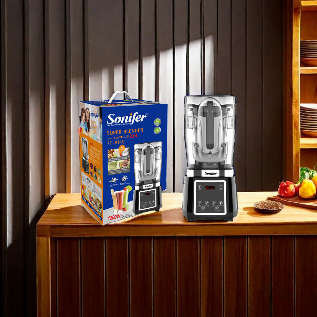 Sonifer 2L Multi-functional Blender Blender Super Blender 8149 for Home, commercial and cross-border use 9957 High Power Blender