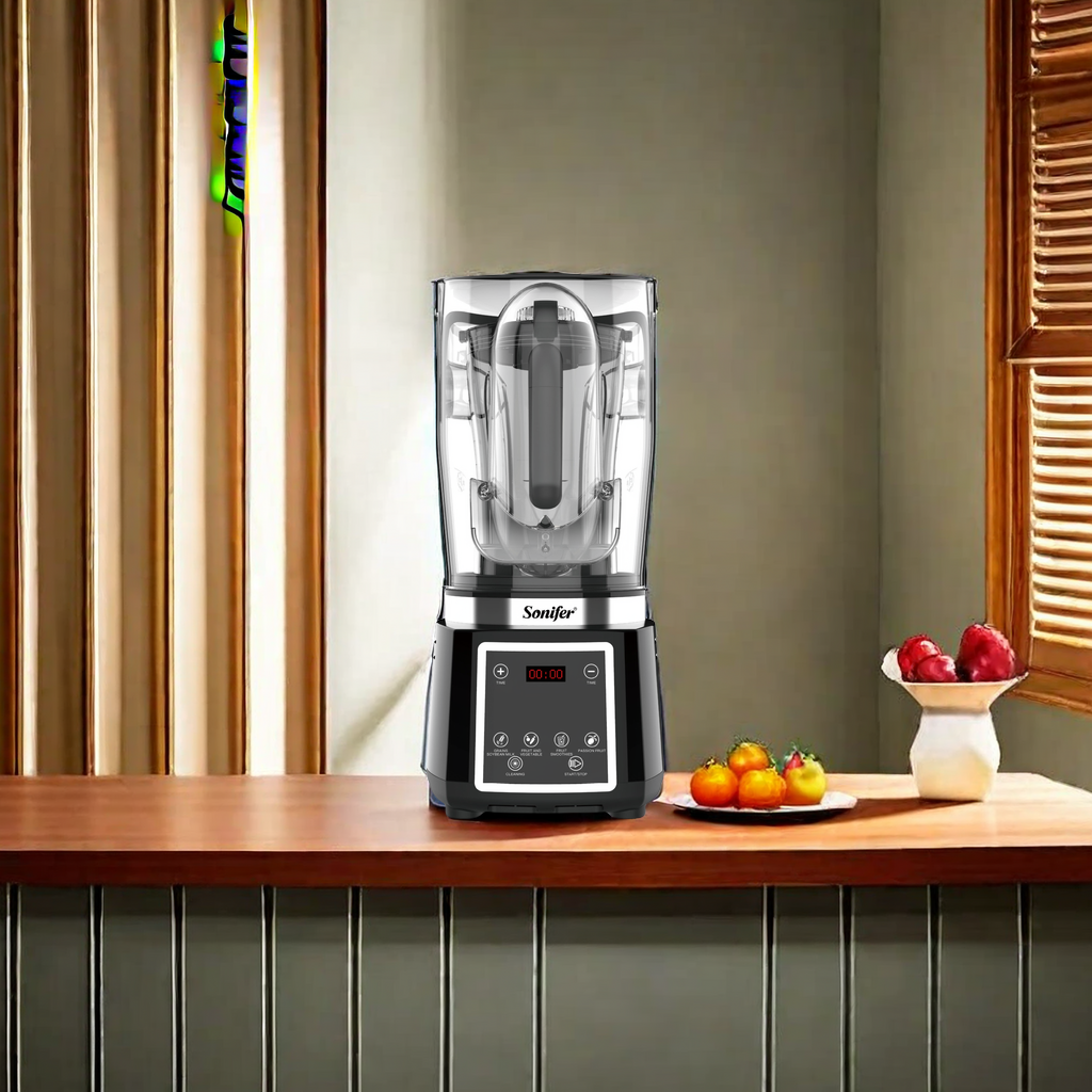 Sonifer 2L Multi-functional Blender Blender Super Blender 8149 for Home, commercial and cross-border use 9957 High Power Blender Specification image