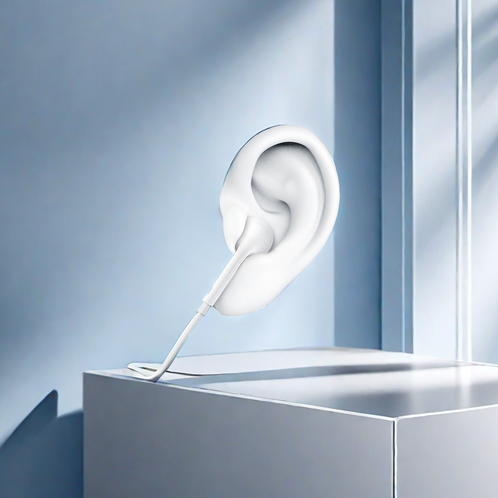 The Type-C in-ear Bluetooth headphones dedicated to iphone 15, Android round hole wired flat-head headphones, wired iPhone headphones, clear sound quality, comfortable to wear Application Scenario