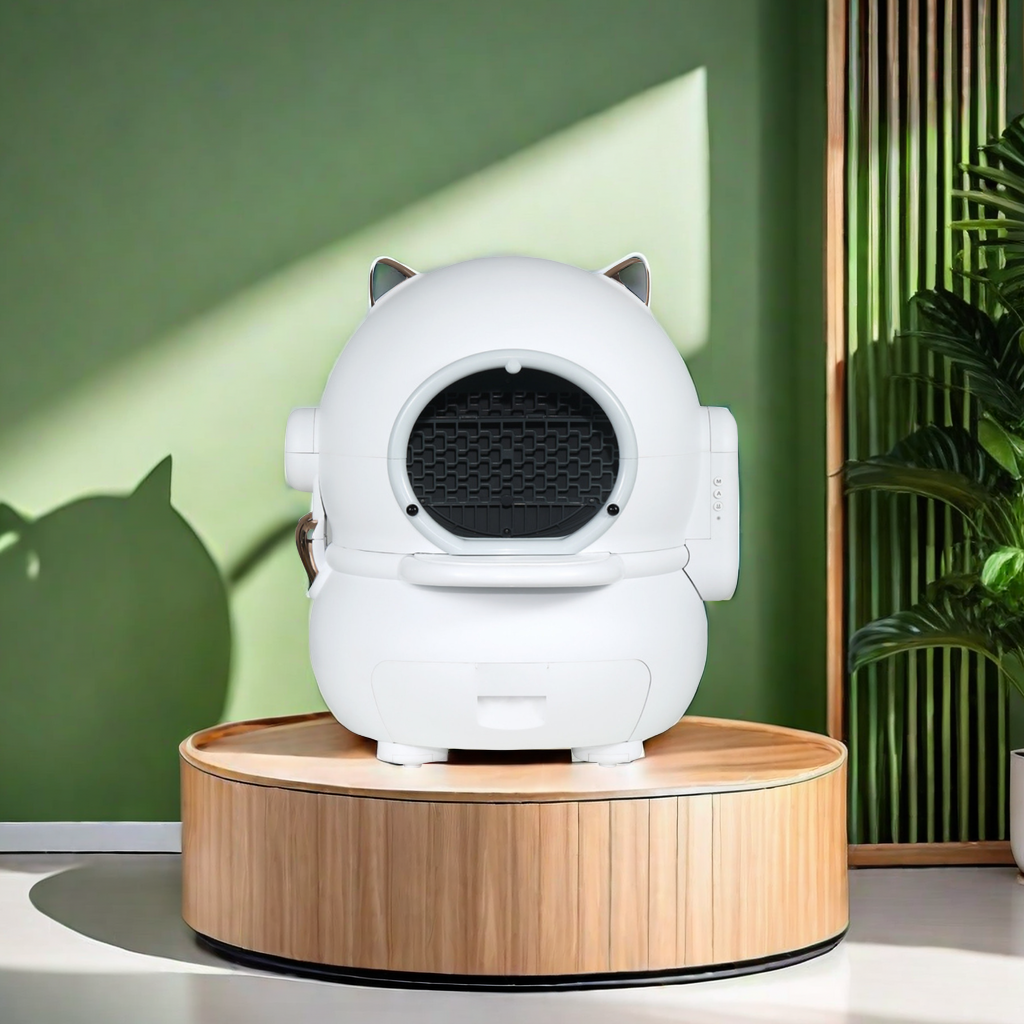 New fully automatic cat litter box, popular electric cleaning and deodorizing cat toilet, high-efficiency cat litter box, one-piece consignment of cat supplies, other categories, daily necessities for cats Item Picture