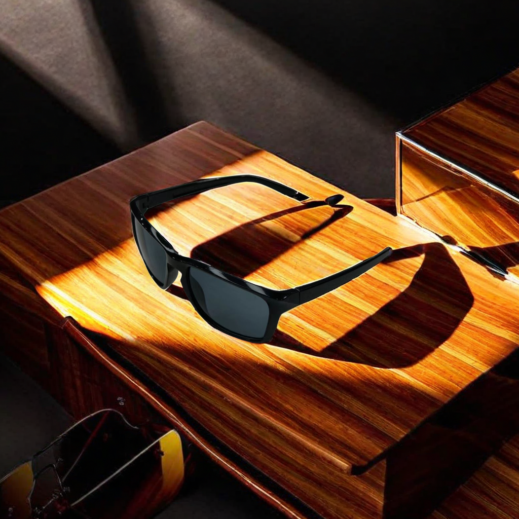 New square outdoor cycling men's special sunglasses factory direct sales, sports sunglasses wholesale, anti-ultraviolet cycling glasses Specification image