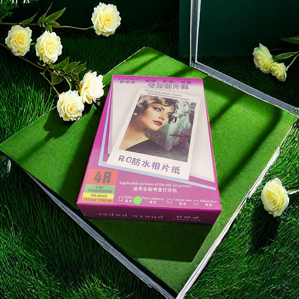 Iinda 260G Rc Waterproof High-Gloss Fine Fleece Photo Paper 5