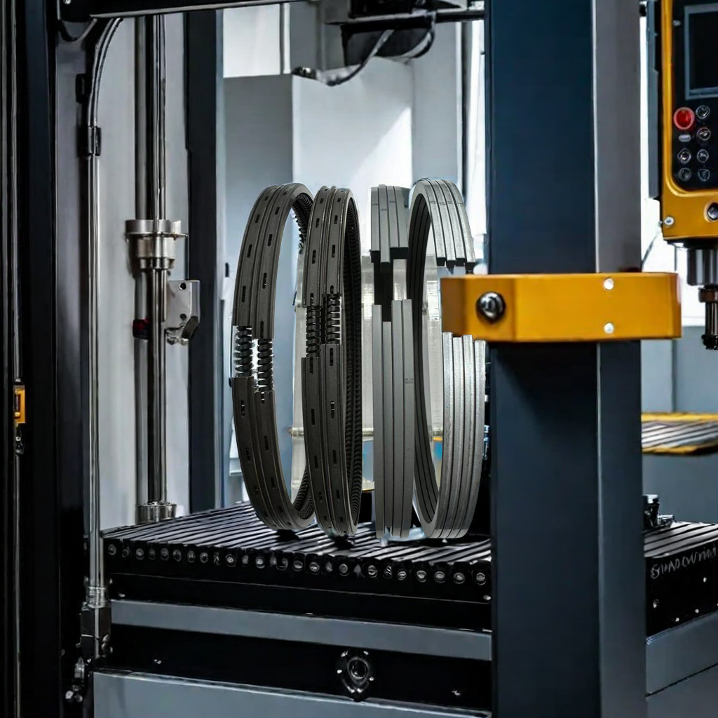 Dhatsu DL-T F70V Piston Ring Set Display