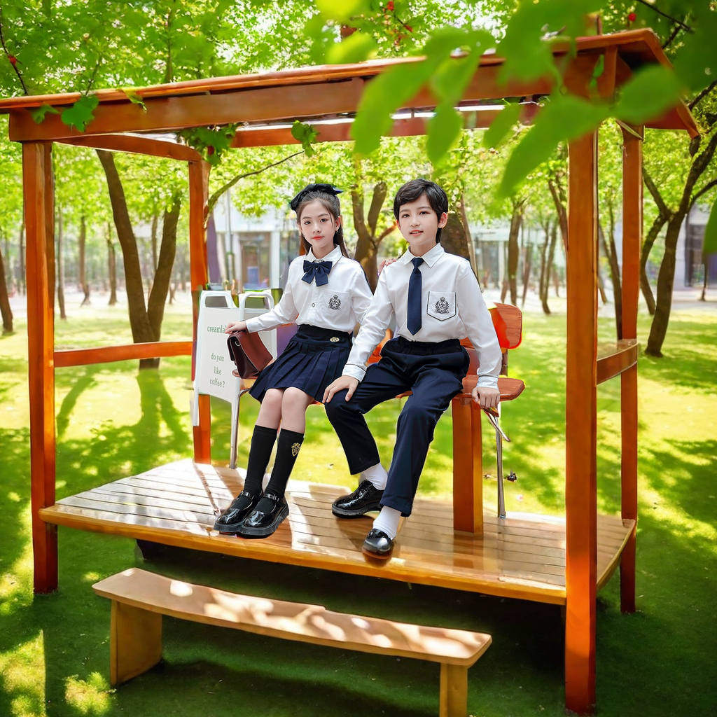 春秋季小学生英伦学院风校服 儿童男女班服套装 幼儿园园服表演衬衣 其他分类款式可选