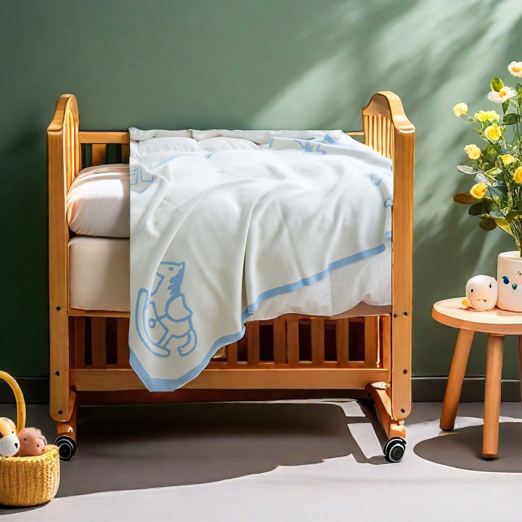 Xiaoma brand H blanket, baby special knitted warm blanket, children's air conditioner shawl, decorative cover blanket, baby sofa, small blanket, other categories Application Scenario