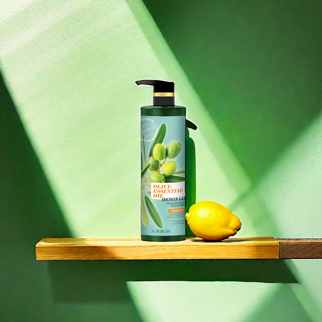 Specialized export cross-border supply 44 Shampoo, Olive Lemon Shampoo, Aloe Vera Avocado Shampoo, Deep Cleansing and Nourishing Body Wash Application Scenario