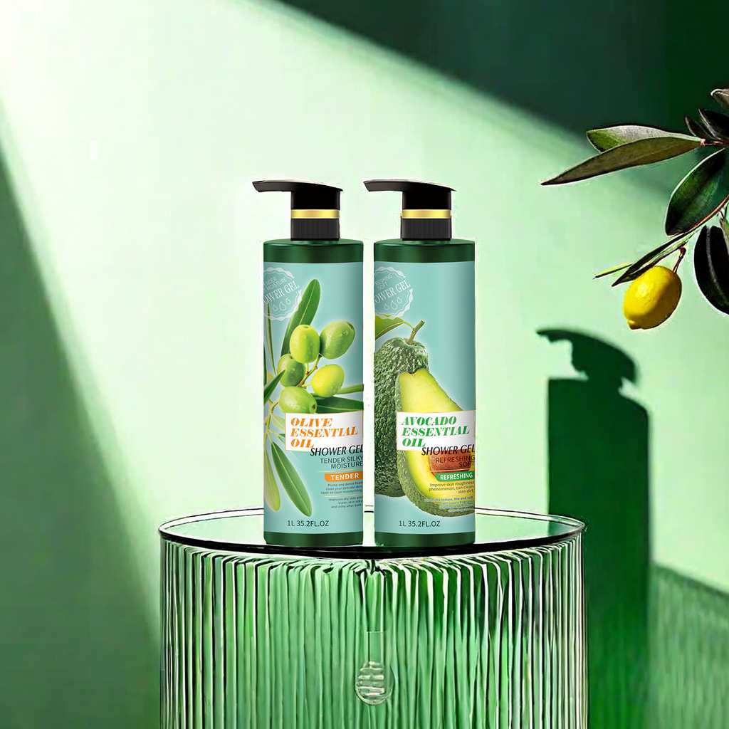 Specialized export cross-border supply 44 Shampoo, Olive Lemon Shampoo, Aloe Vera Avocado Shampoo, Deep Cleansing and Nourishing Body Wash Item Picture