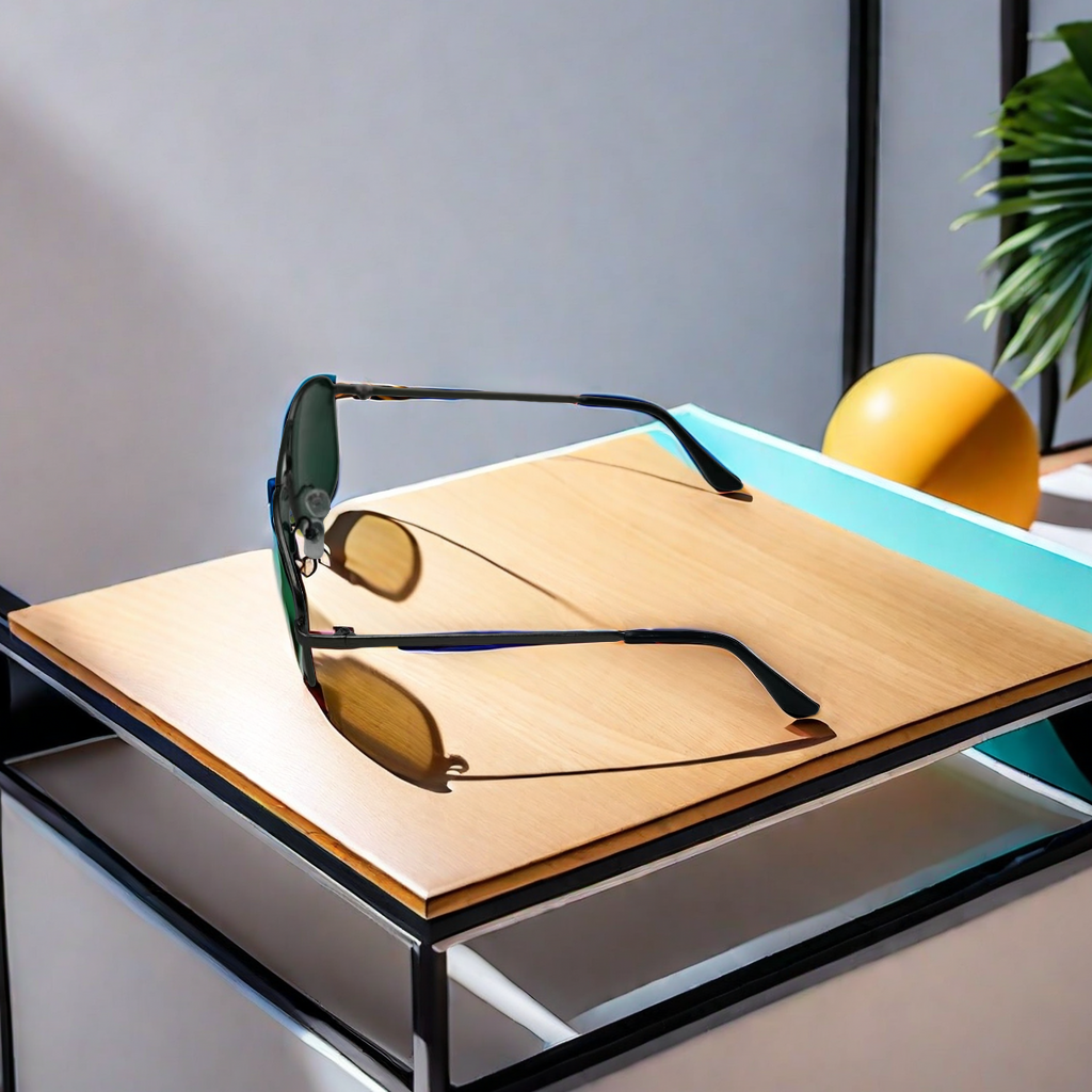 New large-frame mixed-color flat glasses, UV protection sunglasses, trendy and versatile sun protection glasses manufacturer direct sales and wholesale, high-quality sunglasses supply Application Scenario