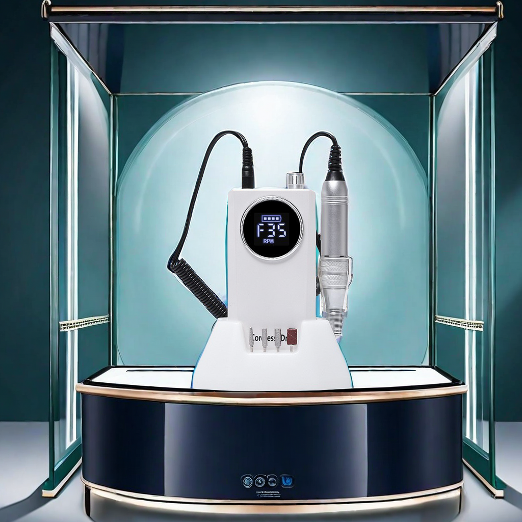 The new cross-border SY902 nail polish grinder is a portable nail polish tool with a speed of 35,000 RPM and an efficient nail removal machine. The 9661 model features an innovative design