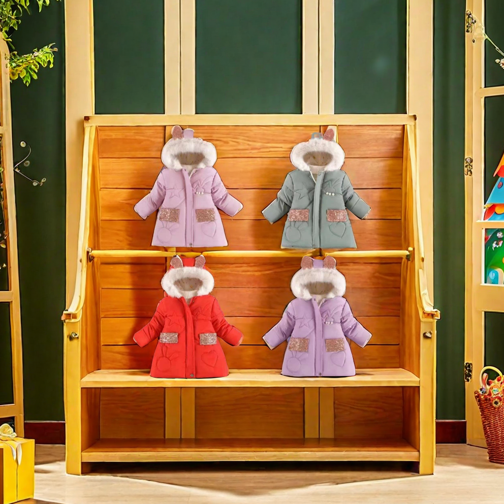 冬季新款保暖棉服   儿童加厚外套 时尚休闲棉衣 防寒抗寒棉夹克