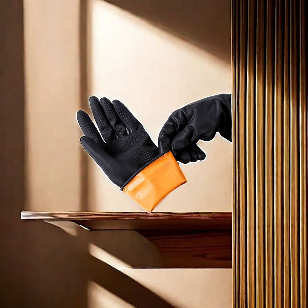 橡皮手套细节图