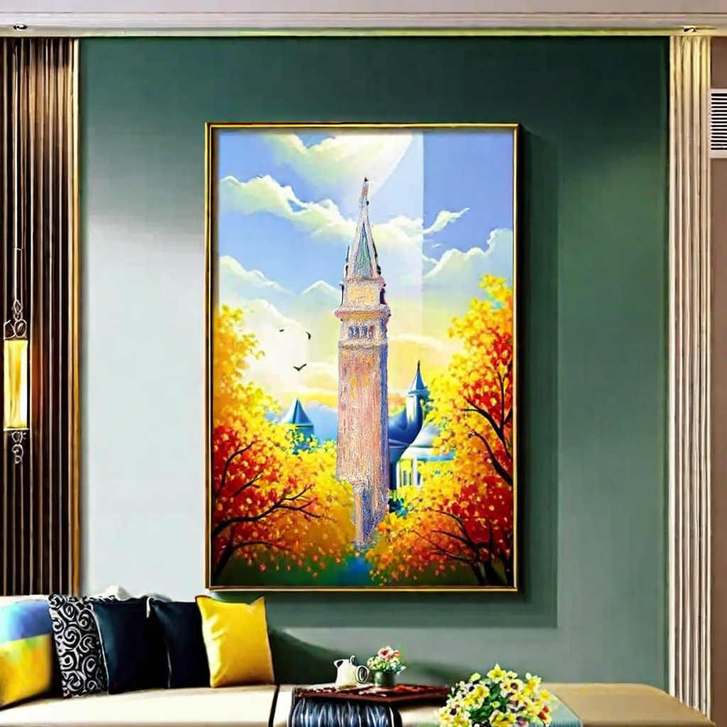 رسم لوحة خلفية للصغرفة الجلوس والأثاث Specification image
