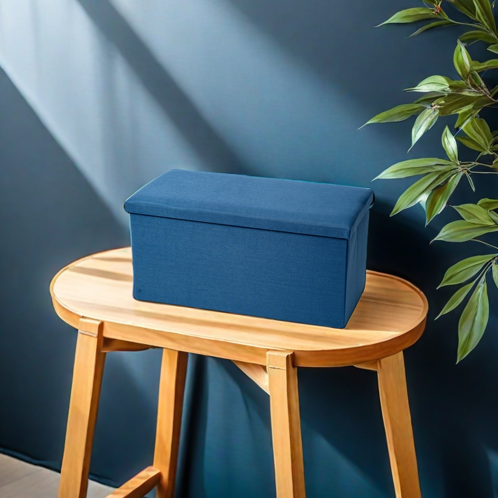Creative cotton and linen storage stool, a practical and multi-functional storage stool for simple and modern home decoration Application Scenario