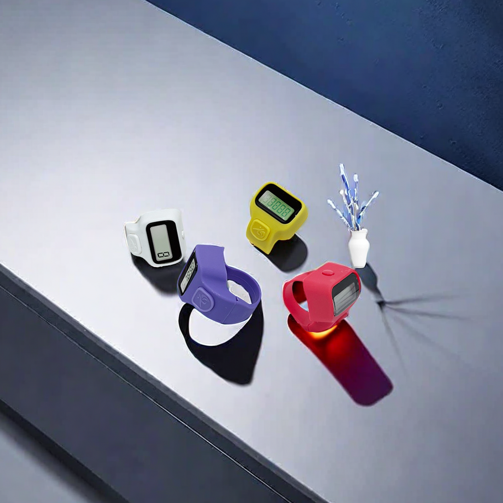 新款8016j LED灯戒指计数器 3031型 多色选择 性价比高 手指轻松计数机