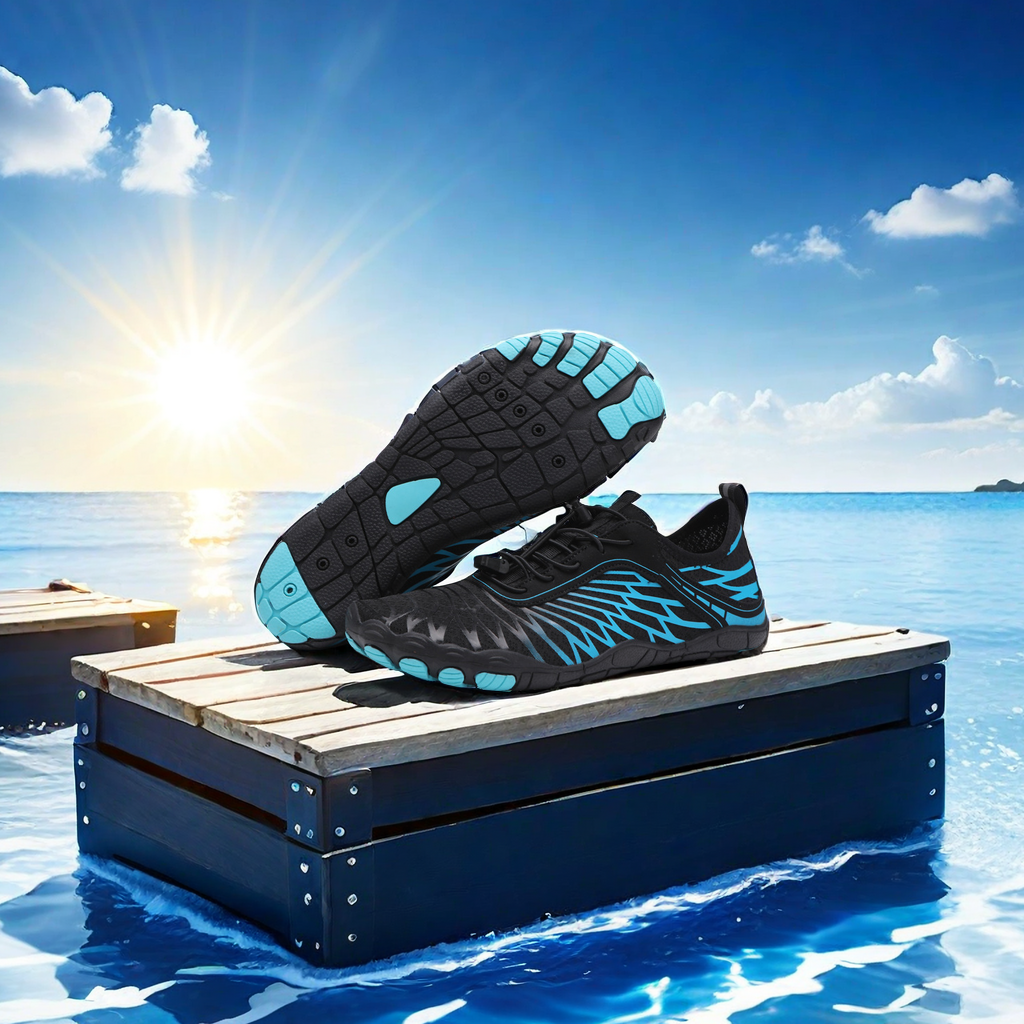 New Cross-Border Outdoor River Shoes For Men And Women The Same Wading Fishing Beach Shoes Anti-Puncture Quick Drying Summer Children's Non-Slip Shoes Necessary For Hiking