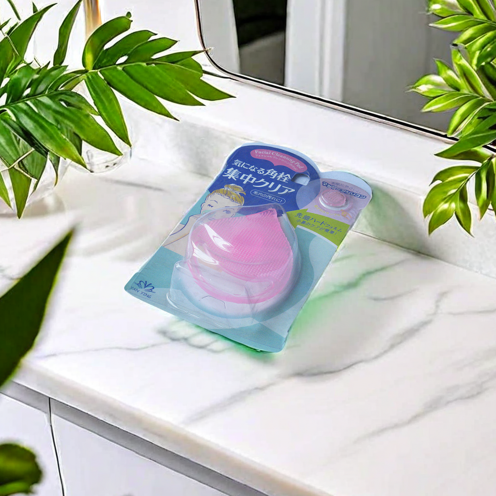 Silicone facial cleanser 323, manual exfoliating brush, blackhead and pore cleaning, deep cleansing, other classifications, suitable for gentle exfoliating and cleansing tools, exclusively for export Specification image