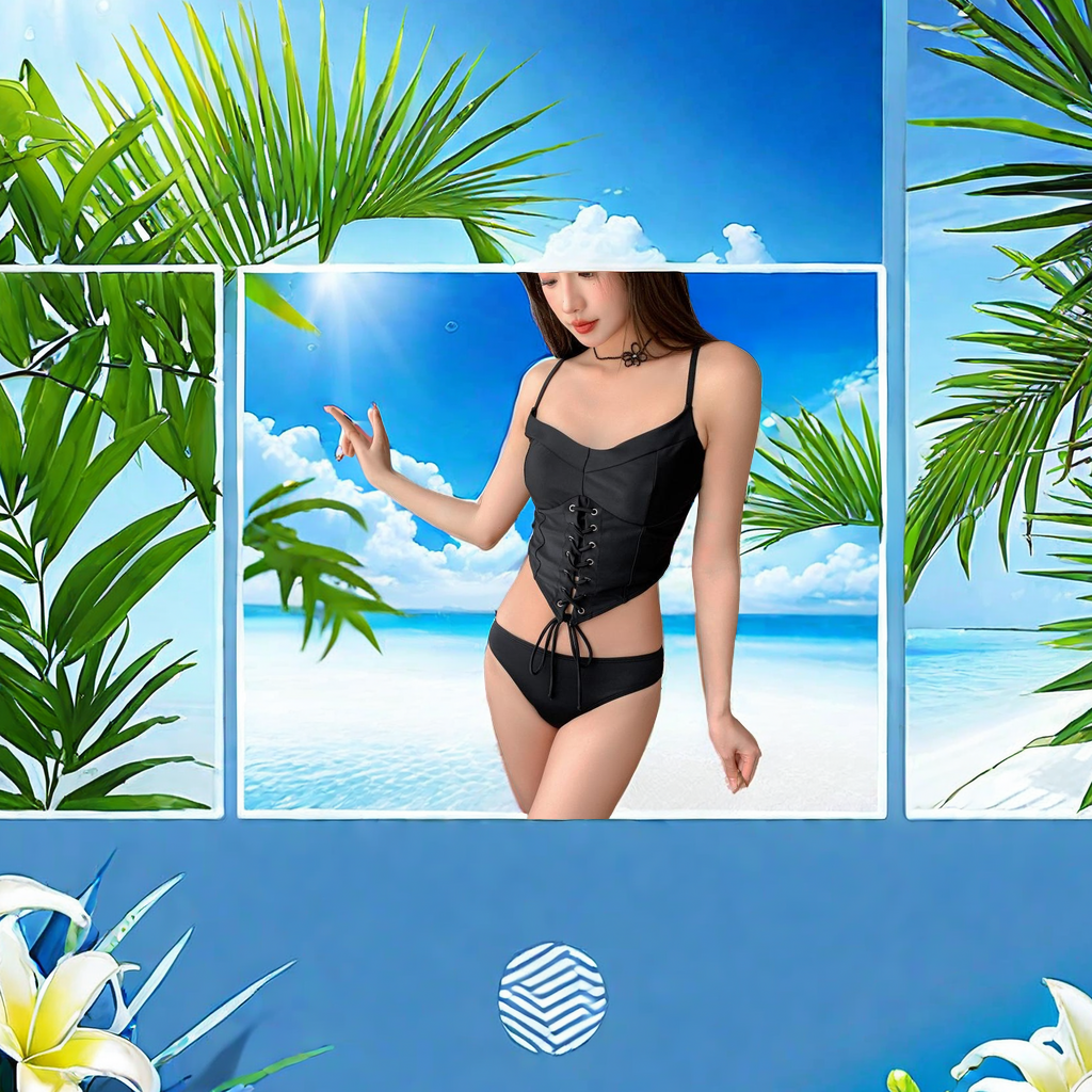 New Bikini Two-Piece Swimsuit Women's Trend Sexy Swimming Suit Women's Fashion Swimsuit Application Scenario