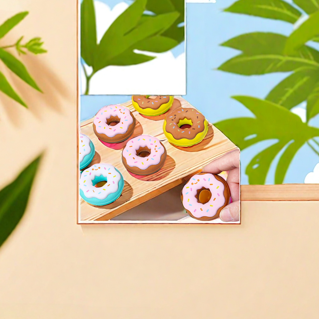 图强甜甜圈橡细节图