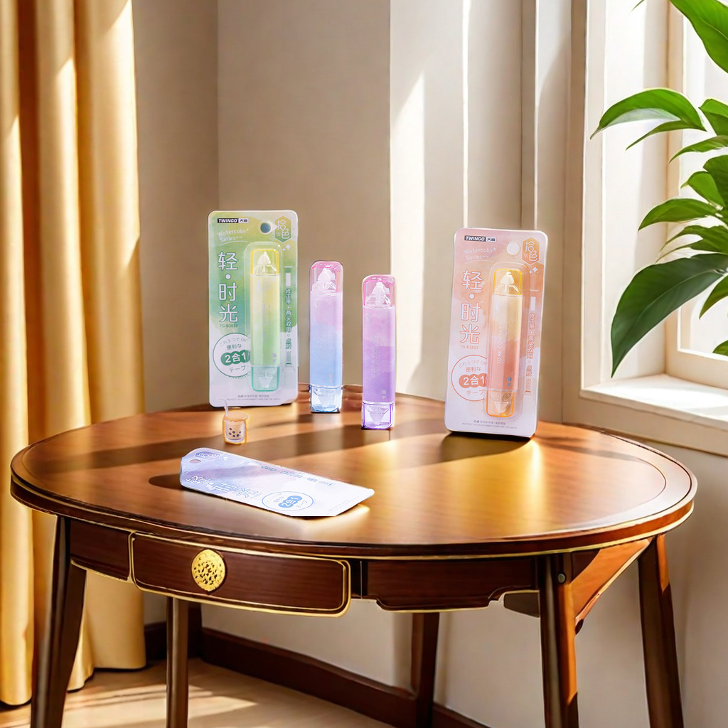 The Tian Gao Double-head magic tool, a two-in-one correction tape with dot glue and manual pasting, is suitable for precise correction in other categories, making it convenient and fast