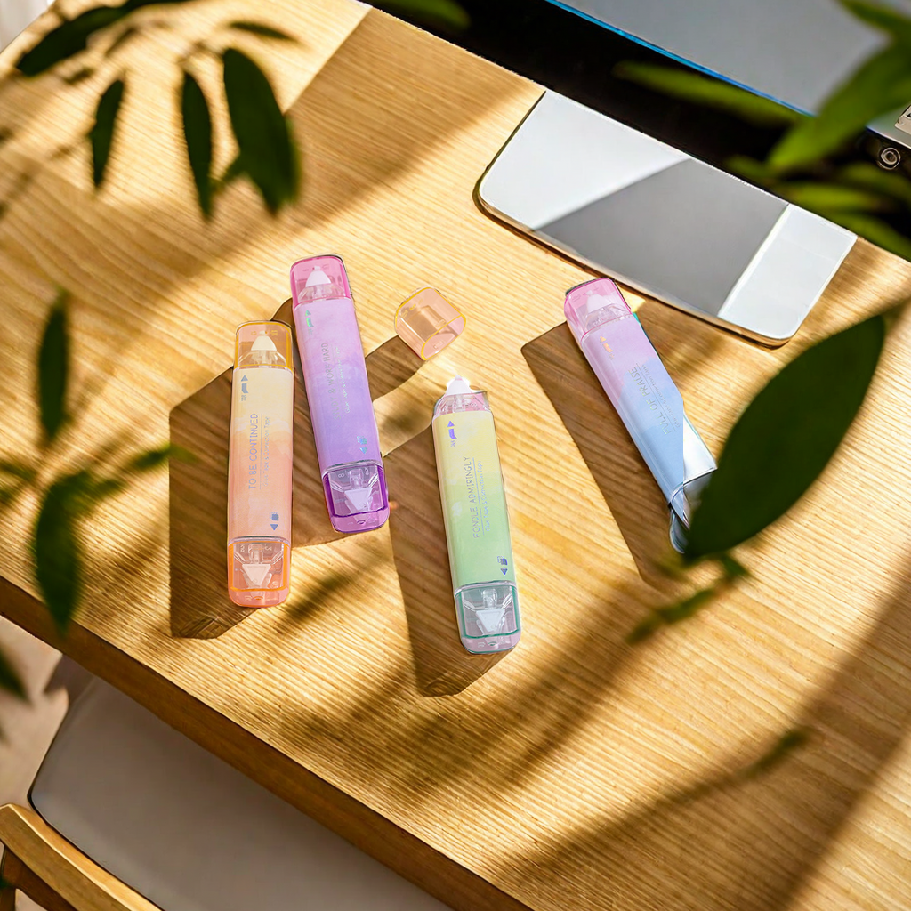 TWINGO Tiangao Double-Head Magic Tool Correction Tape, dot glue two-in-one correction tape, hand-pasted dual-purpose, precise correction, convenient use, other classified handicrafts details Picture