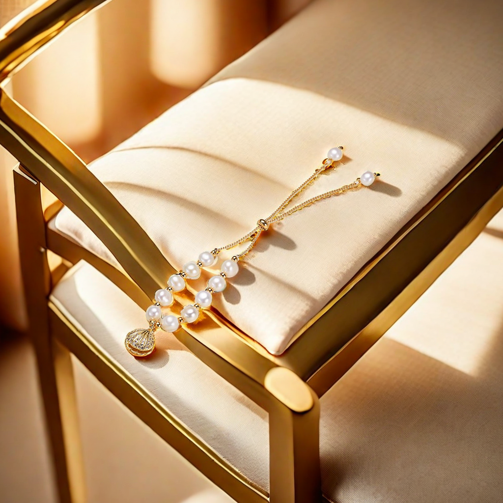 天然珍珠手饰实物图