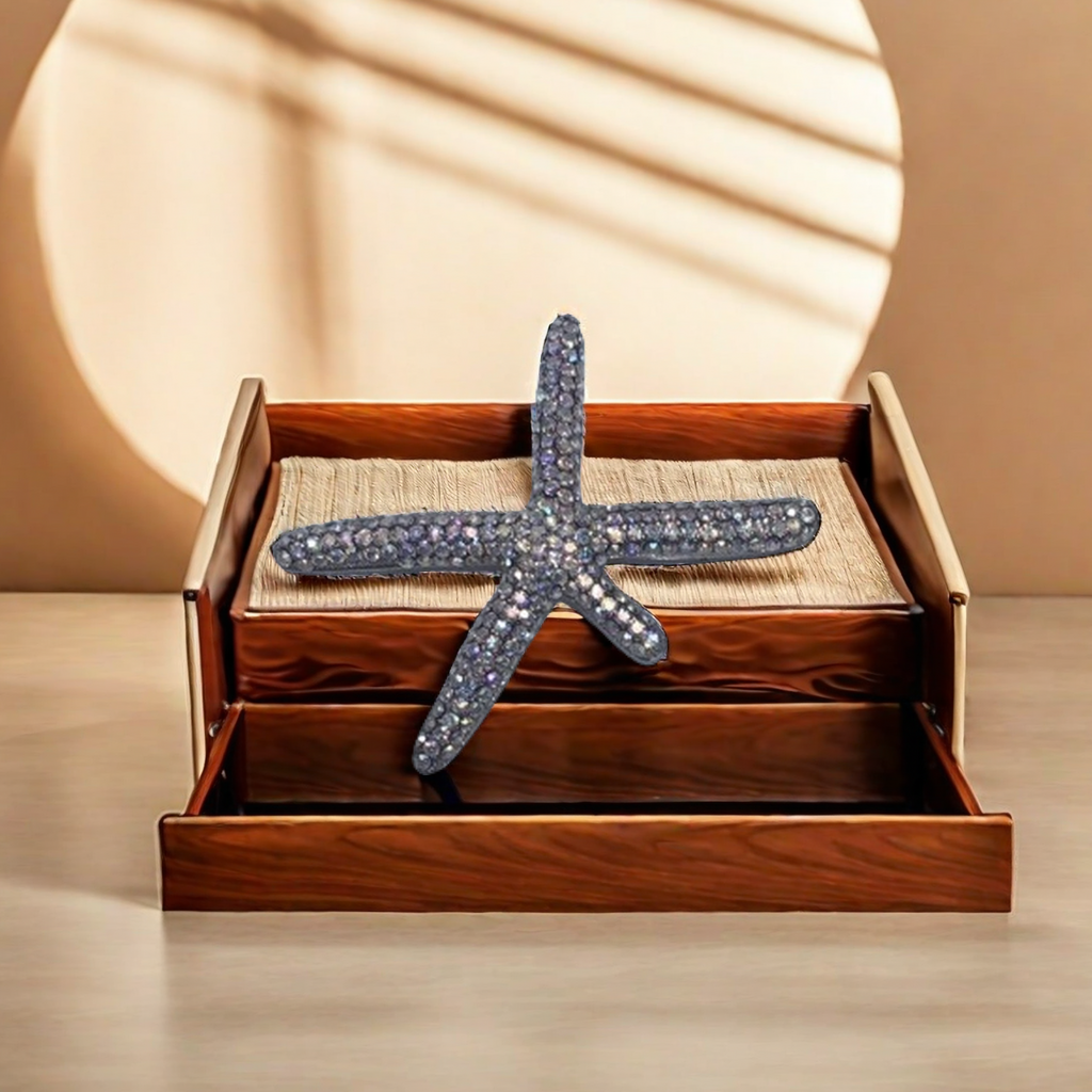 Rare starfish-shaped decorative items, home furnishings, artworks, creative gifts and collectibles from the Ocean series Application Scenario