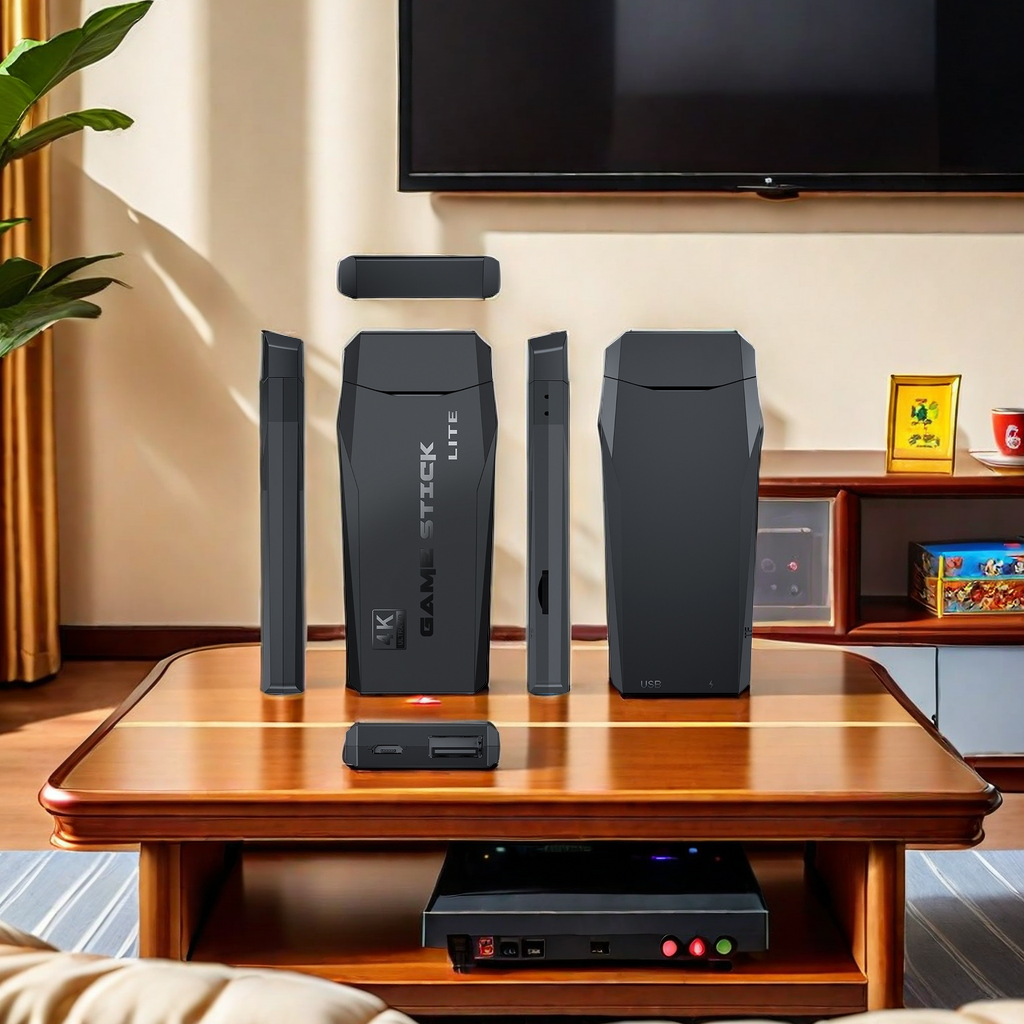 M8 TV game console, home two-player competitive arcade, wireless dual-controller PSP experience, high-definition picture quality, comes with a razor set details Picture