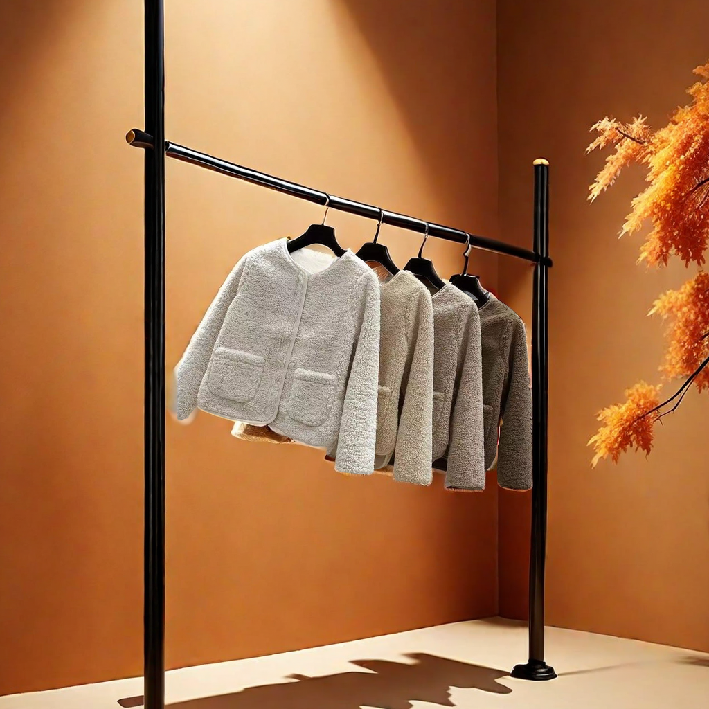 The new autumn and winter children's clothing, the small chanel-style faux lambskin plus-size women's coat, is a Korean-style loose short round-neck top that is versatile and trendy details Picture