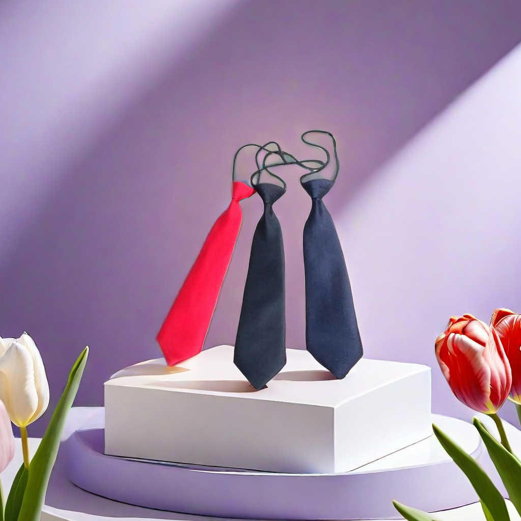 Business formal men's ties made of silk fabric, classic styles, suitable for all occasions Specification image