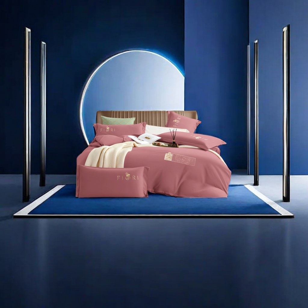 Pure cotton four-piece bedding set, selected wedding bedding, college student dormitory bedding set, comfortable and breathable four-piece set 001 pic 3