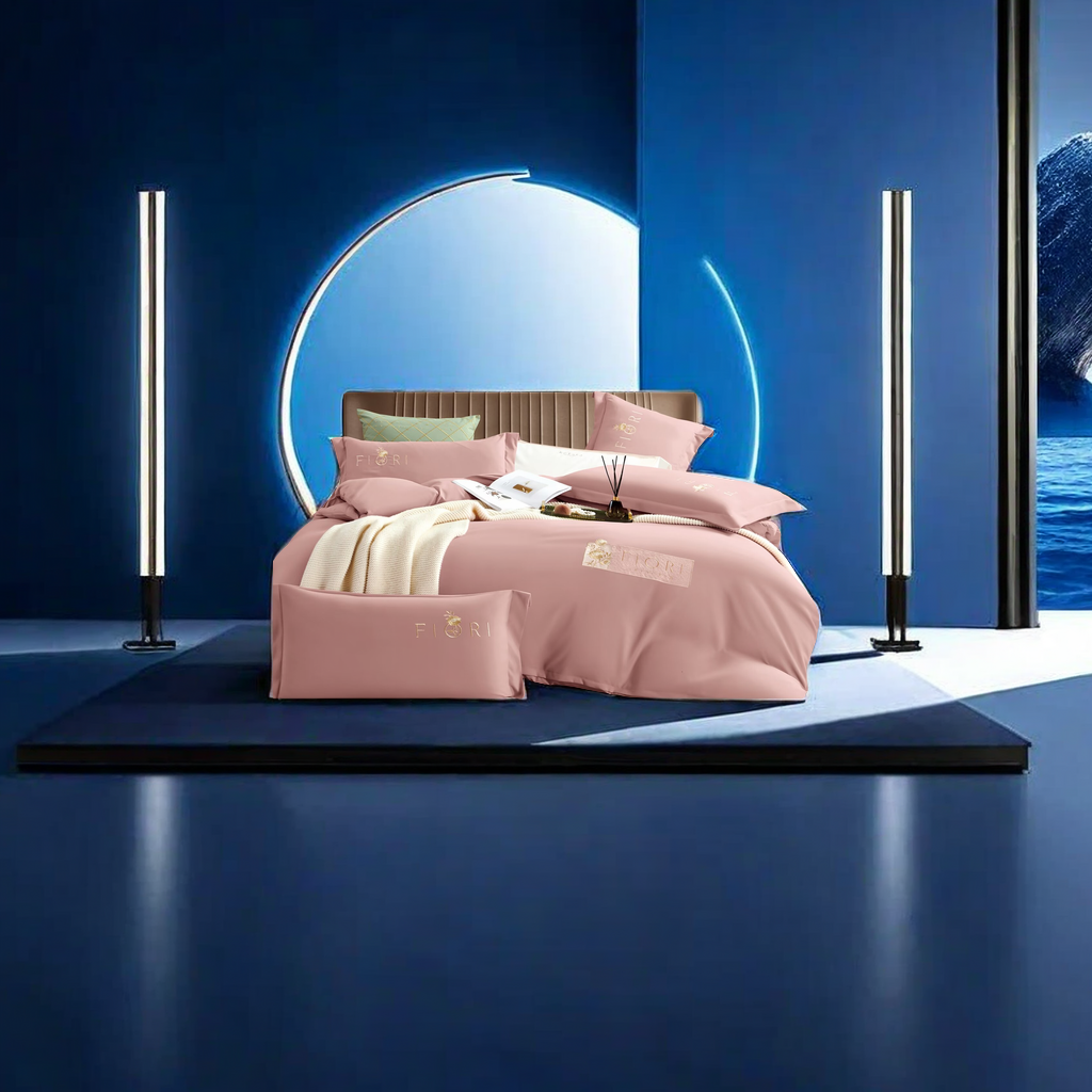 Pure cotton four-piece bedding set, selected wedding bedding, college student dormitory bedding set, comfortable and breathable four-piece set 001 pic 5