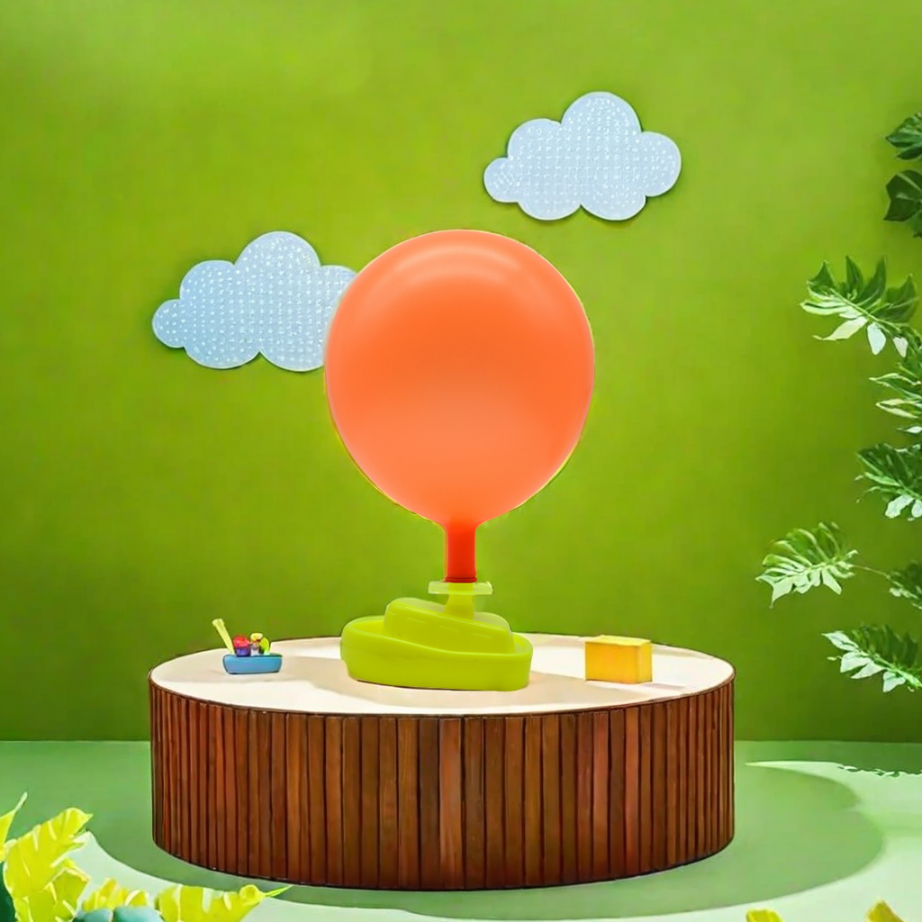 DIY科技小制作儿童中小学科学实验材料教育益智玩具 气球反冲船 创意实验套装 学习探索乐趣无限