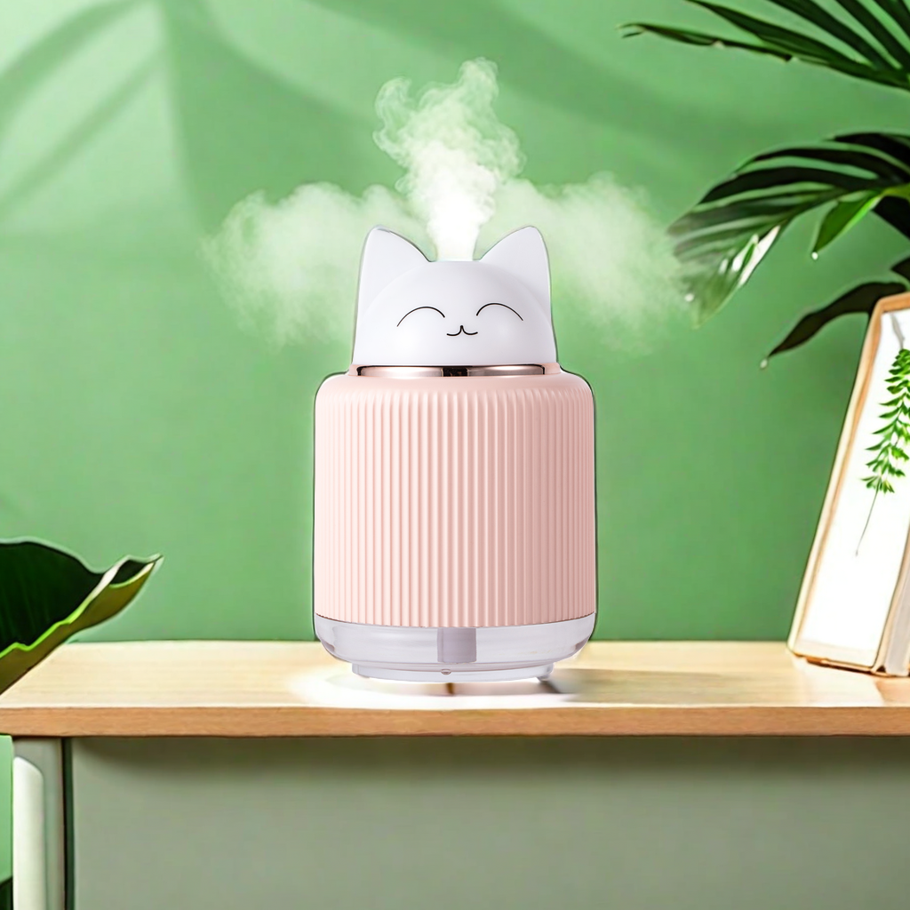 加湿器/车载香薰机/礼物/汽车香薰机/大容量加湿器白底实物图