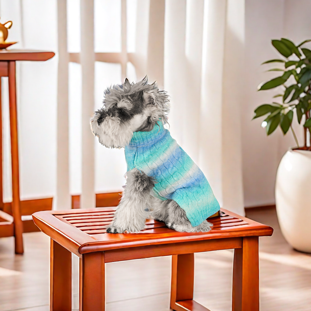 Sherina's new cross-border pet clothing, Teddy cat and dog knitted sweaters, pullover vests, wholesale factory, in stock, and other categories of pet supplies details Picture