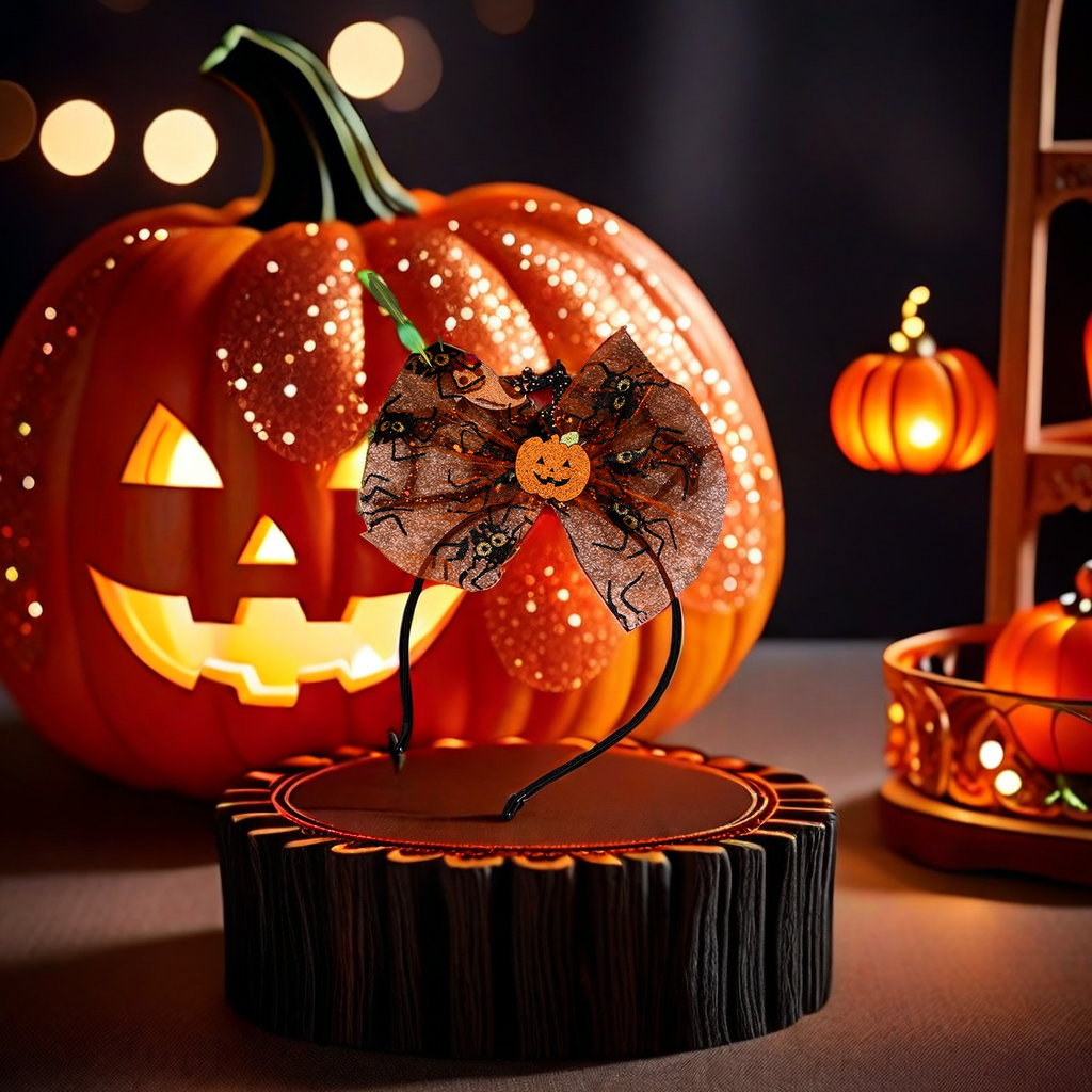 新款万圣节网细节图